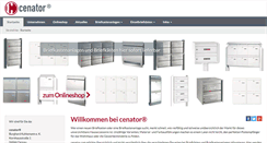 Desktop Screenshot of cenator.com